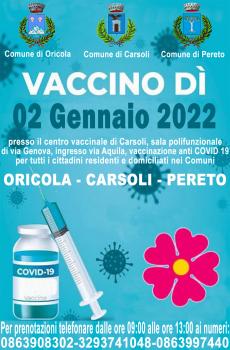 VACCINODI 2 GENNAIO